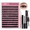 Mayhug Eyelash Extensions Set, 3D Volume Eyelash Extension, 144 Pieces,