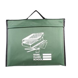 Children Kids Boys Girls Book bag School Bag Document Bag (Green)