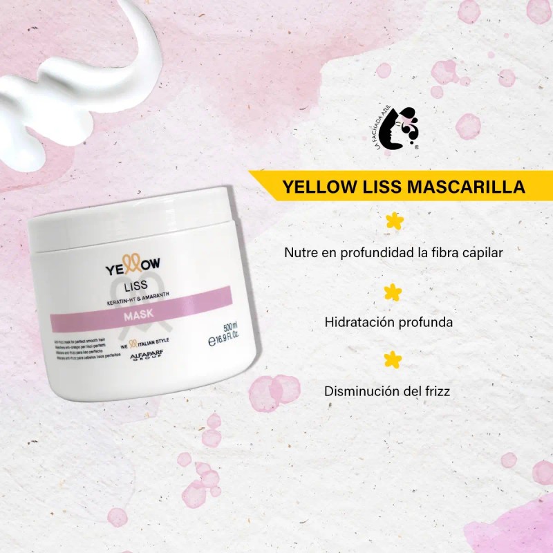 Yellow Liss Mascarilla 500