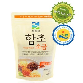Taepyeong Salt Farm Seaweed Salt Shinan Organic Salt 450g bag with bittern removed / 태평염전 함초소금 간수뺀천일염 신안 유기농소금 450g봉