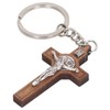 Christian Cross Keychains Engraved Bible Verses Exquisite Jesus Cross Key