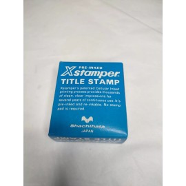Xstamper Vintage Xstamper "PLEASE:(" Red Ink Stock No. 2019