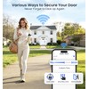Veise VE012W Built-in WiFi Fingerprint Smart Lock, App Remote Control,