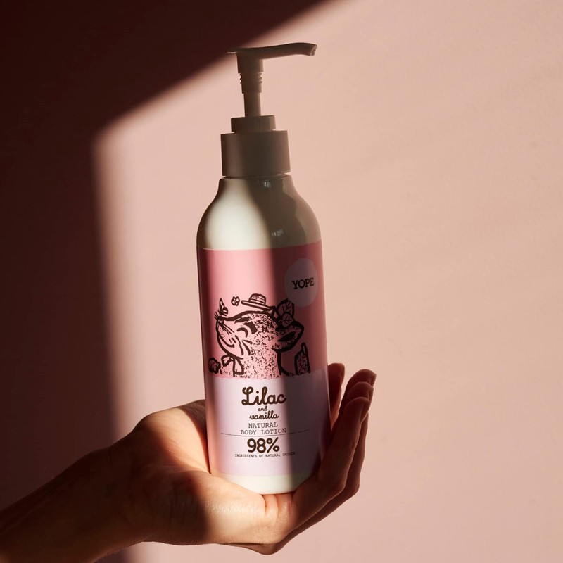 Botanical Series yope Hand & Body Lotion, Lilac and Vanilla