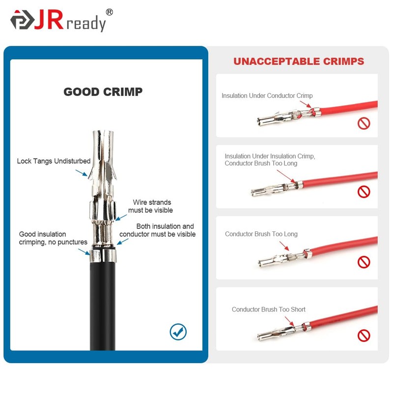 JRready ST6416 Standard.093 Pin and Socket Connectors 3 Circuits (6