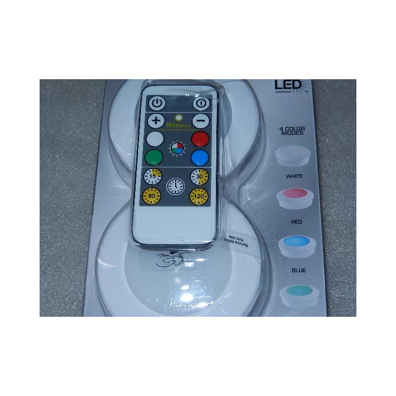 Defiant one new 3-pack Defiant Remote Control LED Color Changing