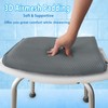 AEROiVi Shower Seat Cushion Non-Slip Silicone Bottom 3D Mesh Washable