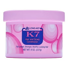 AMPRO Long-Aid K7 Hair and Scalp Conditioner - Rich with Natural Emollients - Provides Stronger Hair and Scalp for All Hair Textures - Protects Against Humidity and Nature - 8 oz