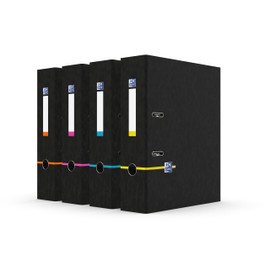 Oxford 400065856 A4 Lever Arch File 80 mm Back Color Random