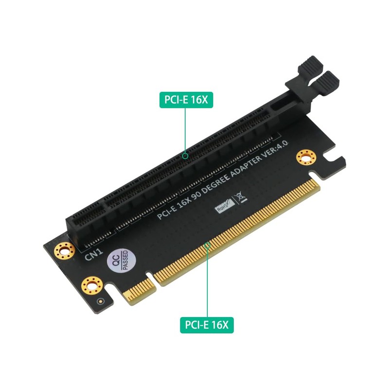 Sintech PCIe 16x Riser Card,PCI-e Express 4.0 16X Male to