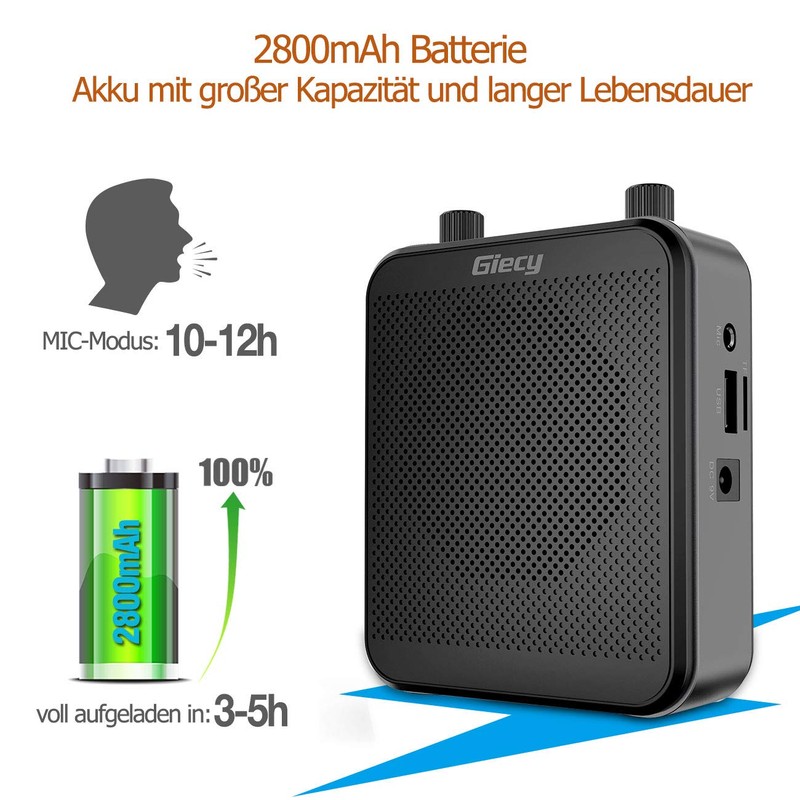 Giecy Portable Voice Amplifier