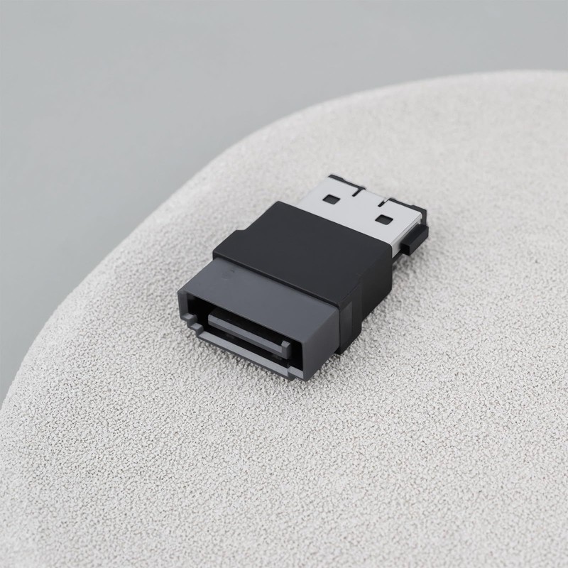 Create idea 2pcs ATA 7Pin Male to ESATA 7 Pin