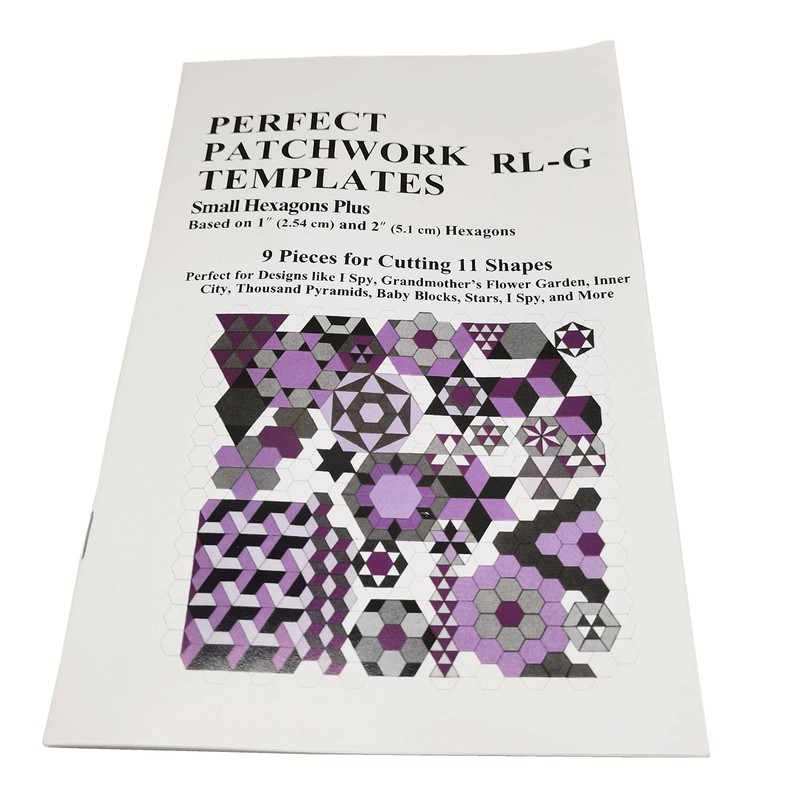 HONEYSEW 9pcs Perfect Patchwork Templates fo Cutting 11 Shapes