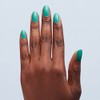 OPI Green Crème Nail Polish, Chip Resistant, Fast Dry, Up