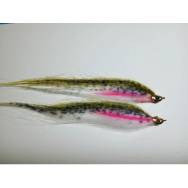 Unbranded 2- 4 1/2"  Weedless Flies Weighted Flies Trout Flies Bass Saltwater Flies