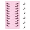 Oreola False Eyelashes, Natural Half Eyelashes, Cat Eye, Short Eyelashes,