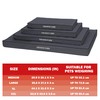 The Dog’s Bed Orthopedic Standard Foam Dog Bed Mattress, Oxford