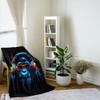 JKMBN Graffiti Game Cool Pop Gorilla Throw Blanket, Funny Monkey