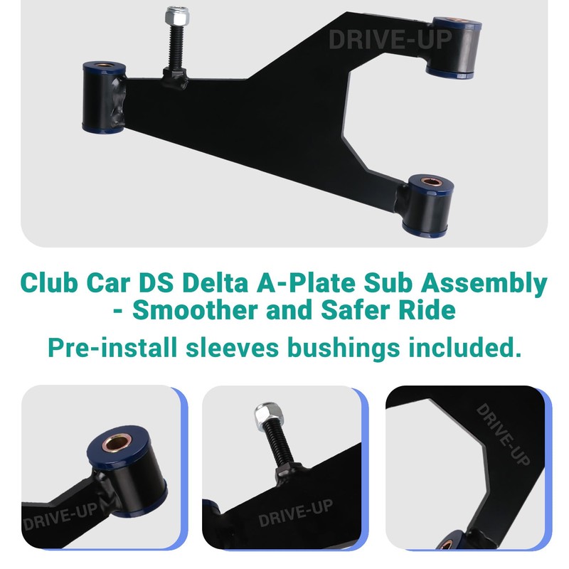 Drive-up Delta A-Plate Sub Assembly for Club Car DS 1993-Up