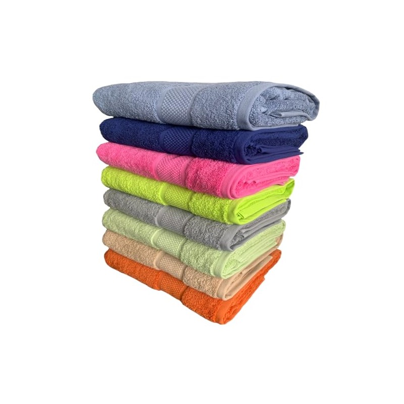 Sue Rossi Towels 100% Turkish Combed Organic Cotton, 600gsm Thick,