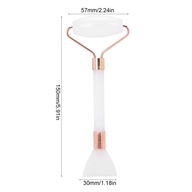 Face Roller Massager Dual Head SkinFriendly Face Scraping Guasha Roller