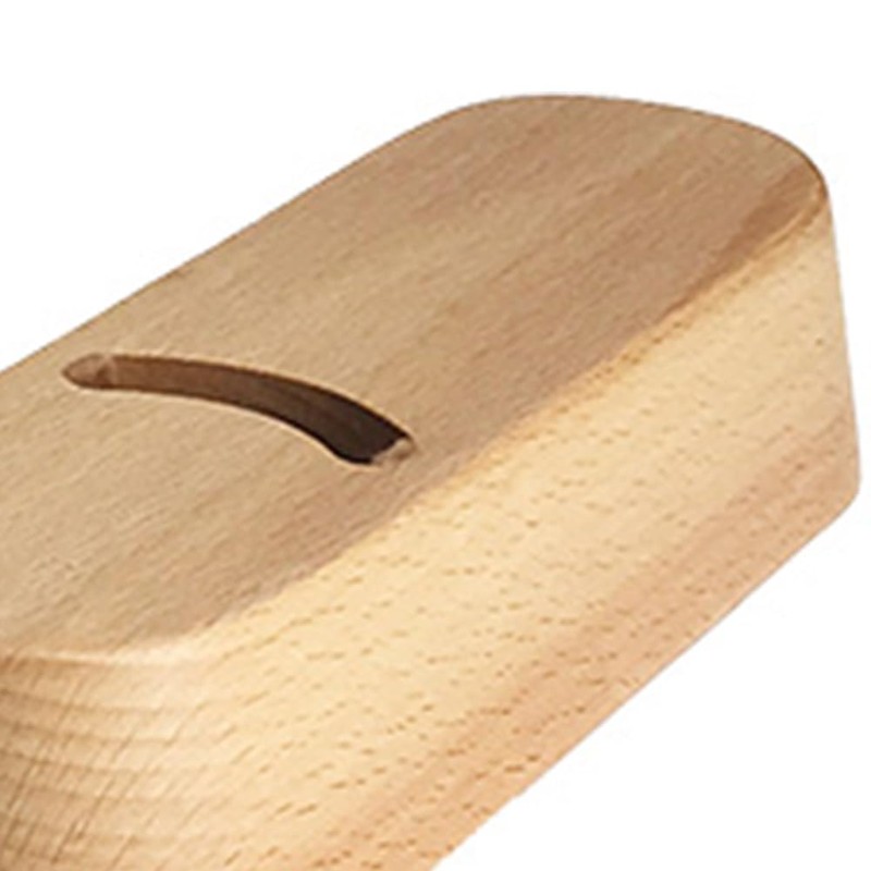 Alphax AP-913993 Shoehorn Stand, Wooden Beech Shoehorn Stand, Oval