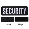 Security Embroidered Patches Hook and Loop, Durable Fabric Security Patch