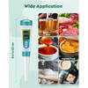 Pawfly Digital pH Meter for Food High Accuracy pH Tester