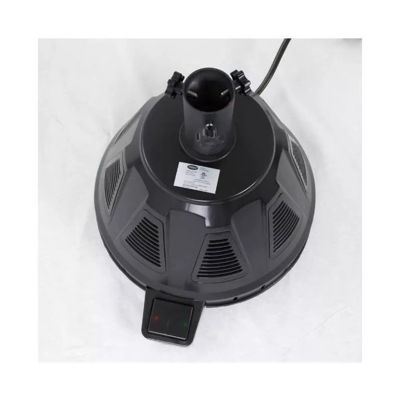 Unbranded 1500-Watt Umbrella Base Electric Patio Heater Outdoor Black