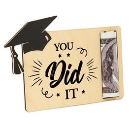 Graduation Money Holder 2025 Funny Graduation Gifts for Her Him Best Class of 2025 Gifts for Graduate Unique Grad Party Decorations Cash Holder Card