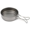 [通拓商品]350ml / 500ml Ultralight Titanium Fry Pan Bacteriostatic Pan Outdoor