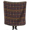 Ruth&Boaz Outdoor Wool Blend Blanket Ethnic Inka Pattern(T) (Grey, Large)