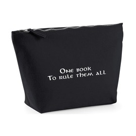 Hippowarehouse One Book to Rule Them All Printed Make up Cosmetic wash Bag 18x19x9cm
