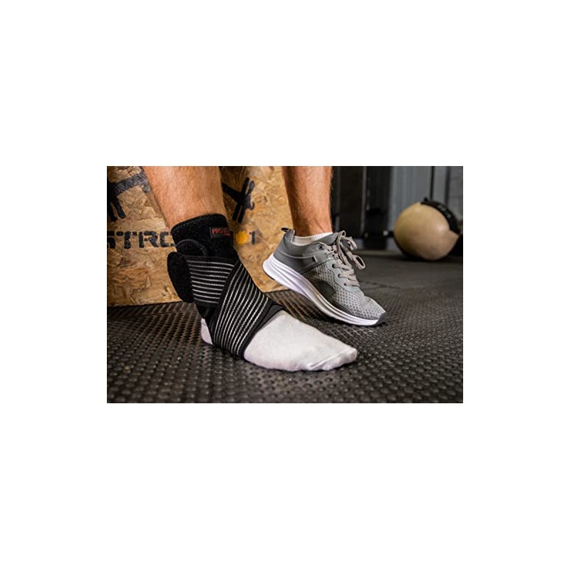 PRO 11 WELLBEING Double Pull Ankle Brace support for Achilles