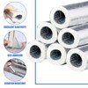 Kingdder 6 Pcs Pipe Insulation Foam Tube Self Adhesive Pipe