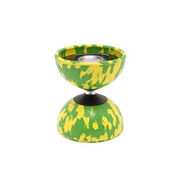 Mister Babache 0730 Diabolo Medium Harlequin, Yellow/Green, No Size