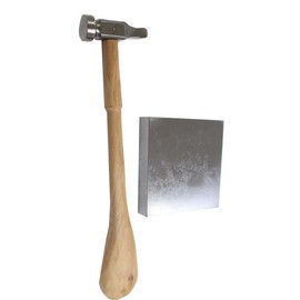 BENCH WIZARD Premium Steel Block With Chasing Hammer: KIT-TJ9804A
