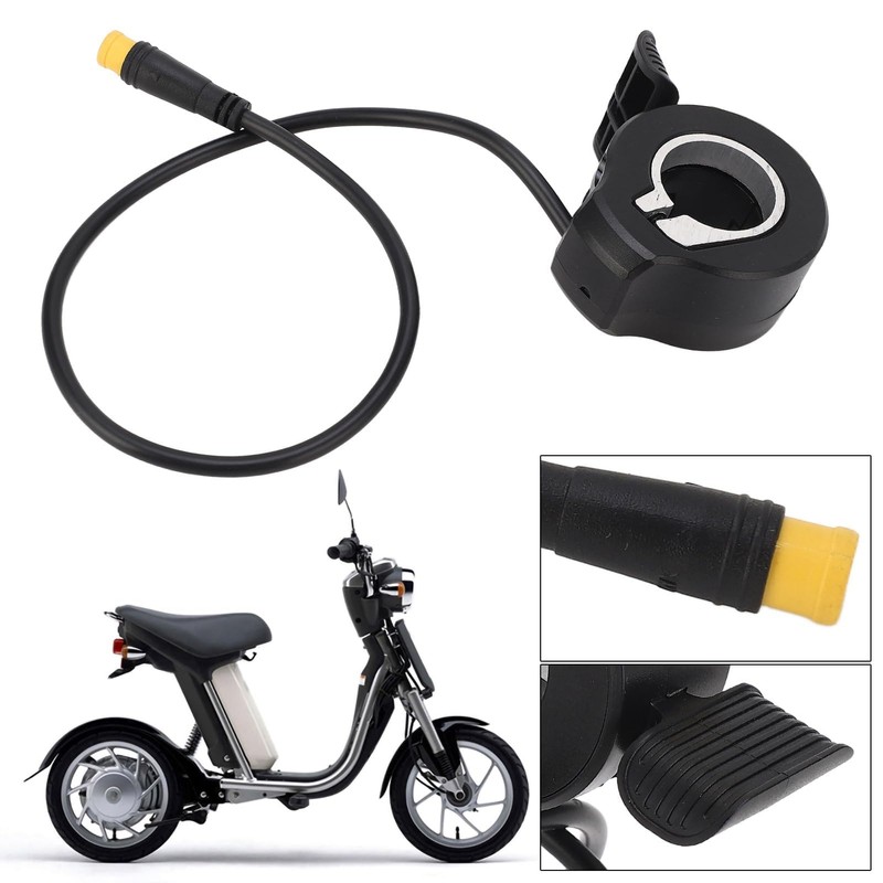 equlup 130X Thumb Throttle, 3Pin Speed Control Accessories Plastic Finger