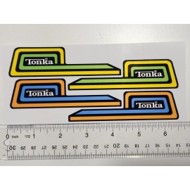 Tiny Tonka Van Stripe Stickers For 2nd Gen Tiny Tonka Vans.