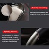 Universal Black PU Leather 15'' 38 cm Car Steering Wheel