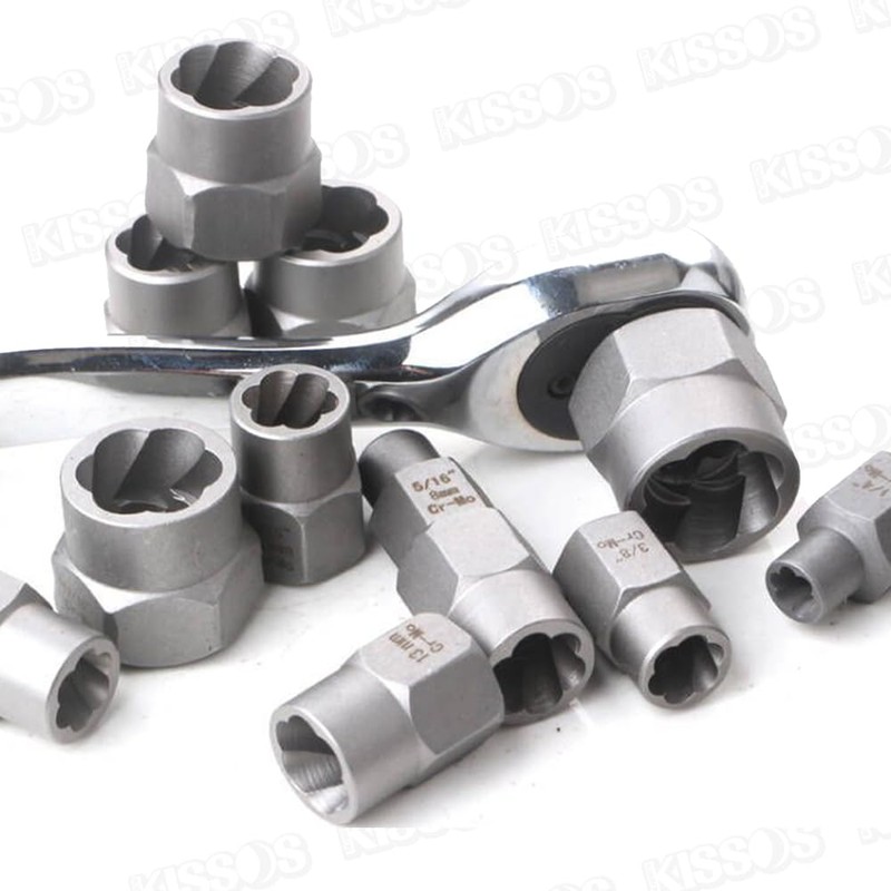 Impact Bolt Nut Remover Removal Tool with Dedicated Case Set