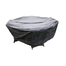 Speedwellstar Round Garden Table Hot Tub Cover Fitted Circular Drawstring Circular (Large)
