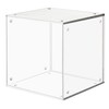 STORi Stackable Clear Plastic CD Organizers (2 Pack) Cube Jewel