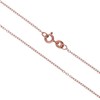 Rose Gold Dipped Sterling Silver Trace Chain 22 Inches