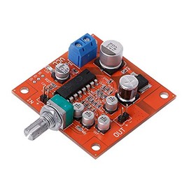 PT2399 Microphone Reverb Plate, DC 6V-15V Reverberation AMP Board without Preamplifier, 50x50mm/1.97x1.97"