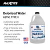MAXTITE Type II Deionized Water - Laboratory Grade (4 Gallons)
