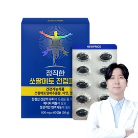 Honest Saw Palmetto Octacosanol Prostate Nutrition New Price 60 tablets, 1 piece / 정직한 쏘팔메토 옥타코사놀 전립선 영양제 뉴프라이스 60정, 1개