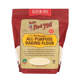 Bob's Red Mill Gluten Free All Purpose Baking Flour, 44oz (Pack of 4) - Vegan, Kosher
