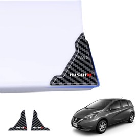Nissan Nismo Car Door Guard, Dedicated Door Corner, Protector, Corner Guard, Sticker, Nismo Center X-Trail Serena, Elgrand Bluebird, Tiana Kicks Diz Compatible with All Series, Car Door Protection