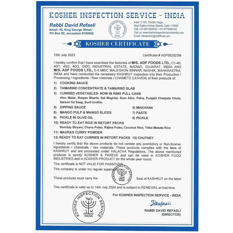 Ashoka Canned Mango Pulp, Premium Alphonso Mango Extract - Sweetened,